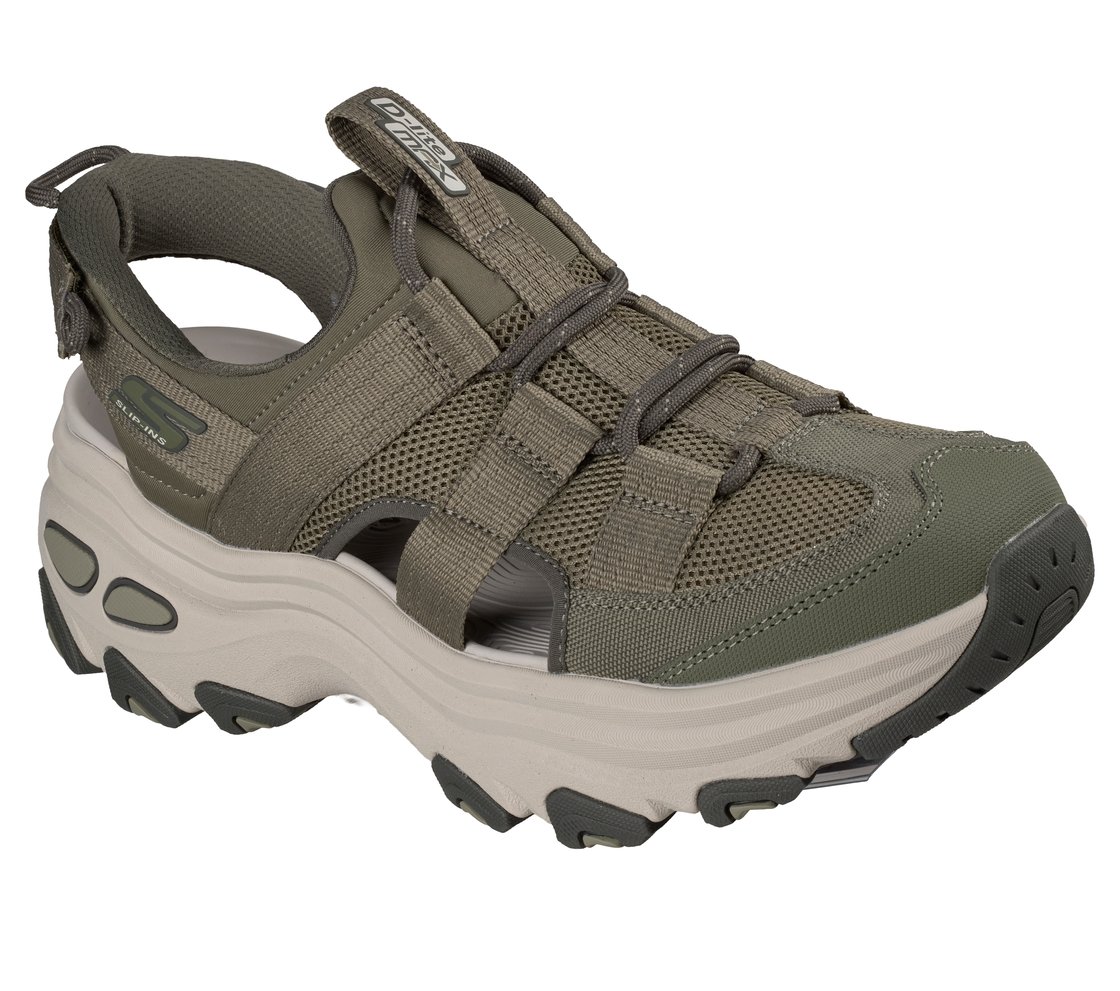D'LITE MAX, Olive Footwear Right View