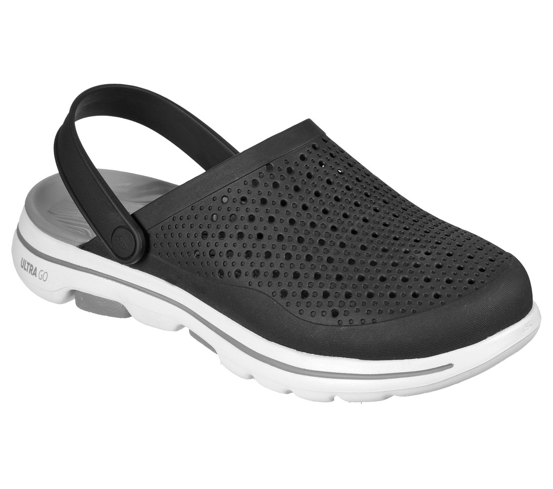 GO WALK 5-ASTONISHED, BLACK/GREY Footwear Right View