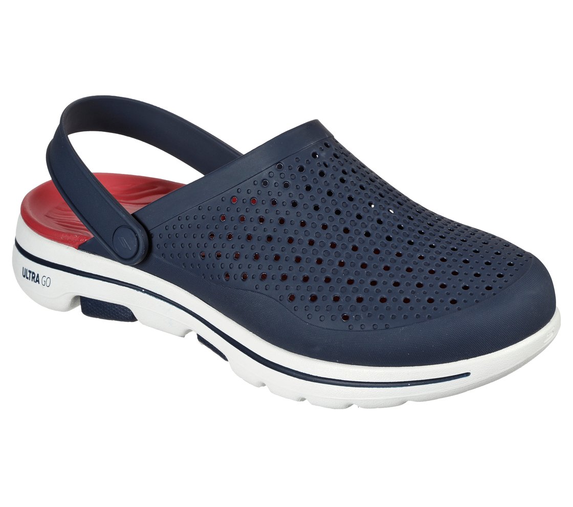 GO WALK 5-ASTONISHED, NAVY/RED Footwear Right View