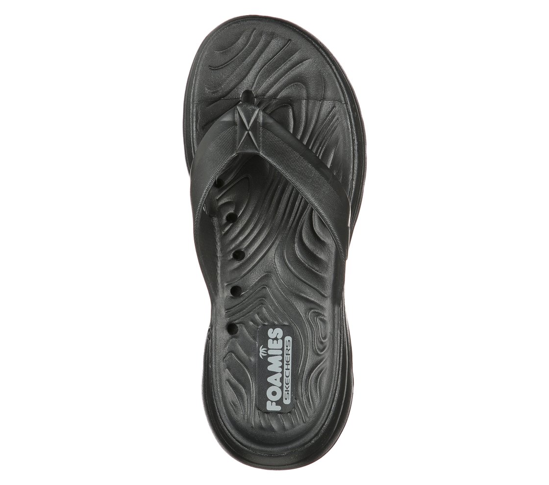 GO WALK 5 - CABANA, BBLACK Footwear Top View
