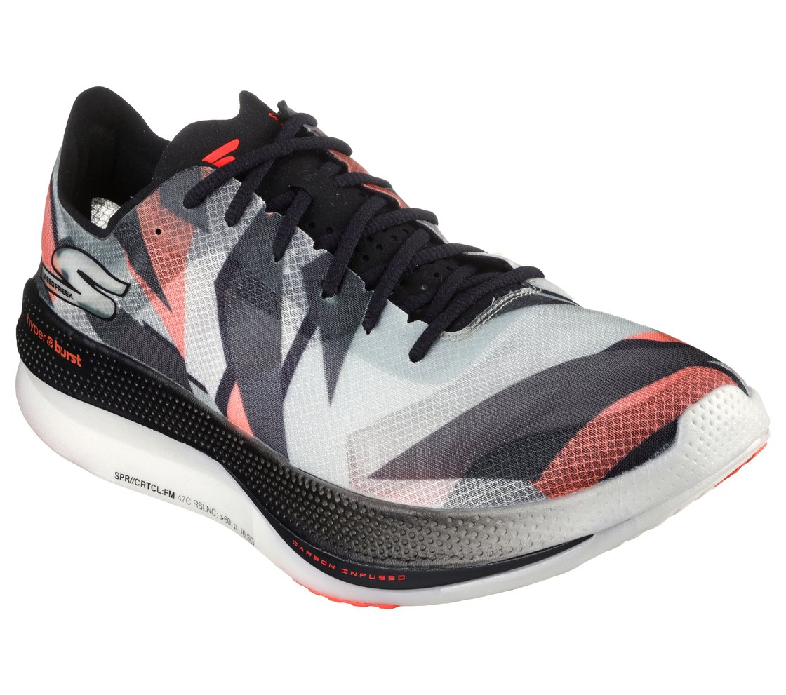 GO RUN SPEED FREEK, BLACK/RED Footwear Right View