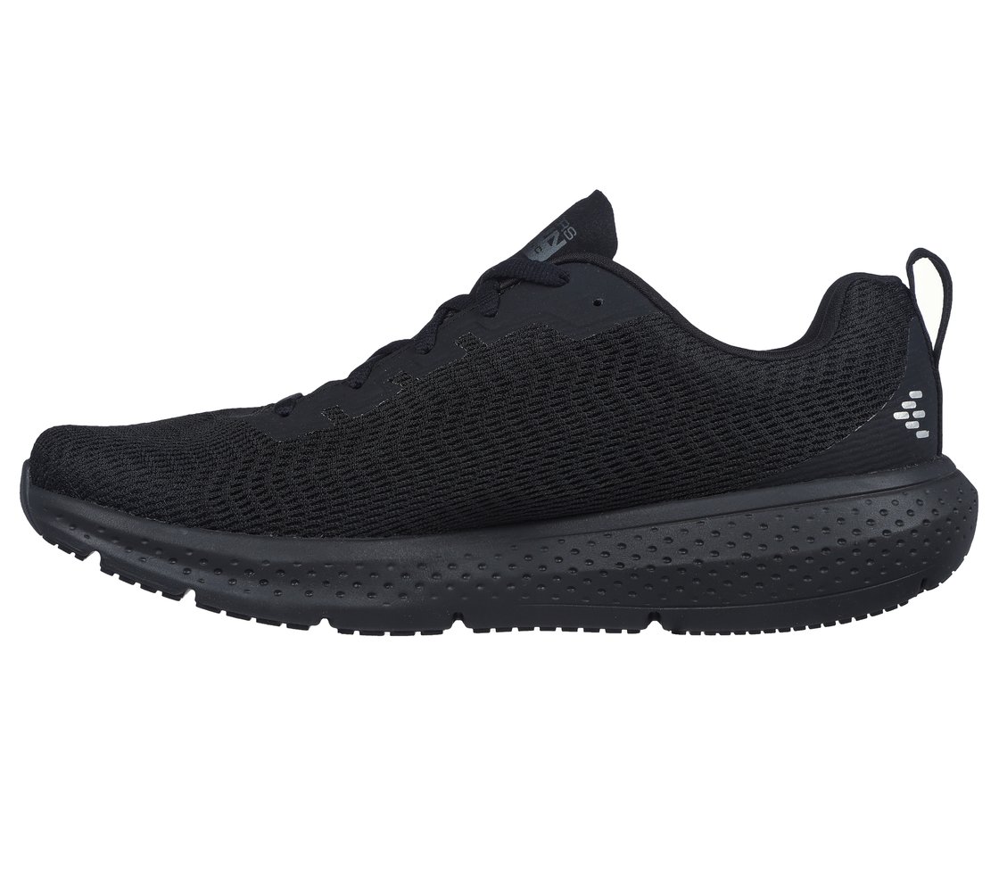 GO RUN SUPERSONIC, BBLACK Footwear Left View