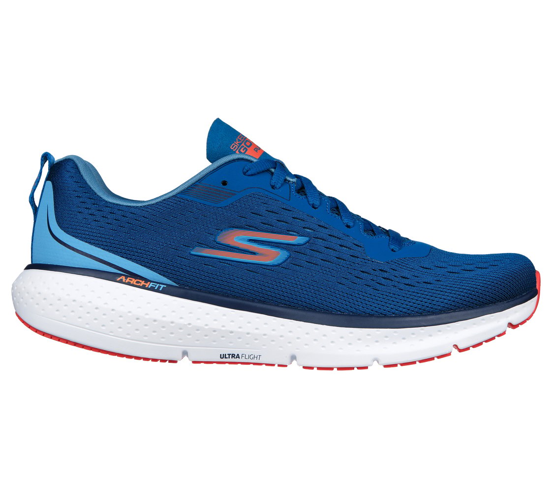 GO RUN PURE 3, TEAL Footwear Lateral View