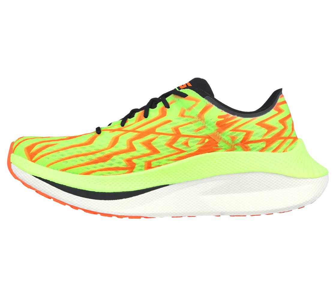 GO RUN SPEED BEAST, GREEN/ORANGE Footwear Left View