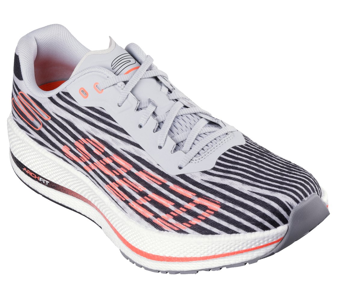 GO RUN RAZOR 4, GRAY Footwear Right View
