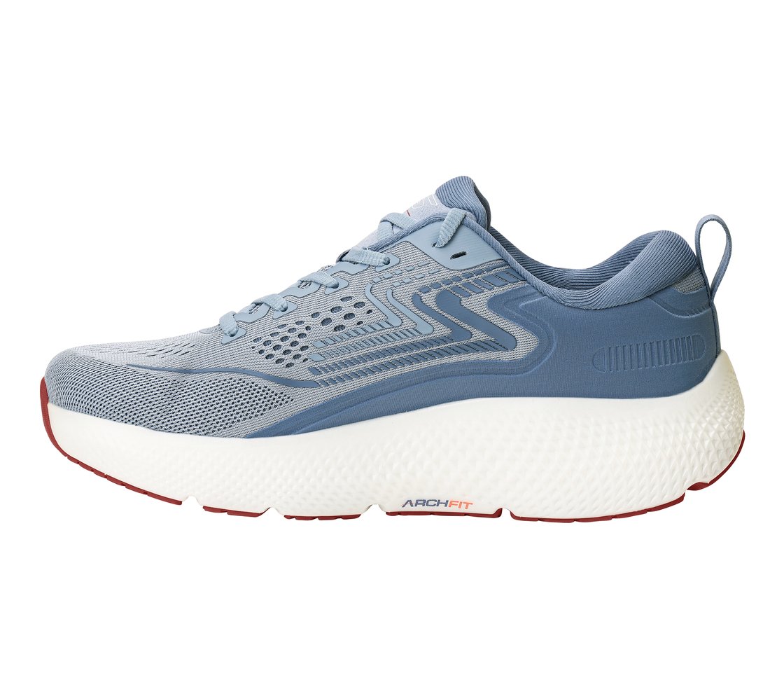 GO RUN MAX ROAD 6, LLIGHT BLUE Footwear Left View
