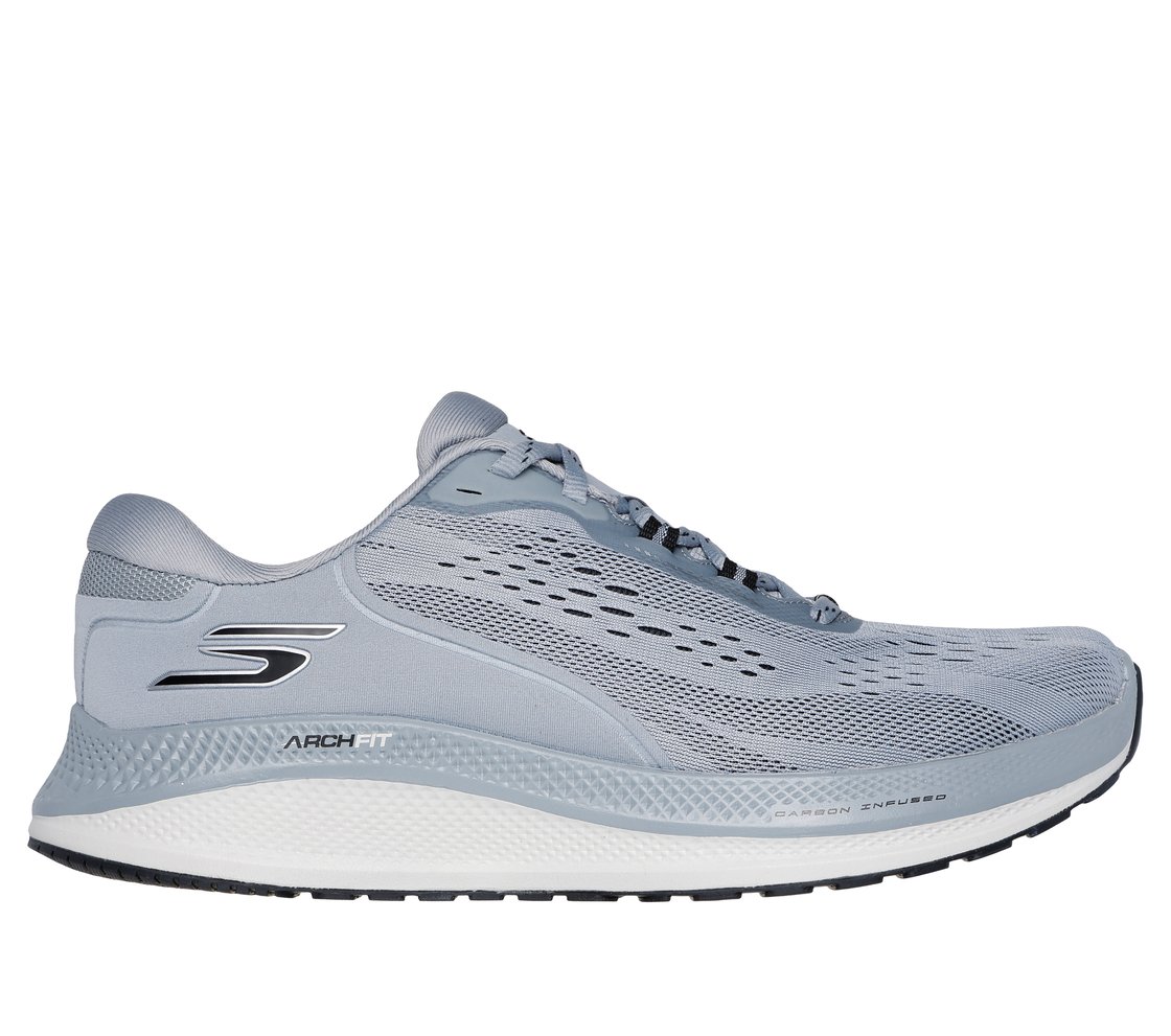 GO RUN PERSISTENCE 2, GGREY/BLACK Footwear Lateral View