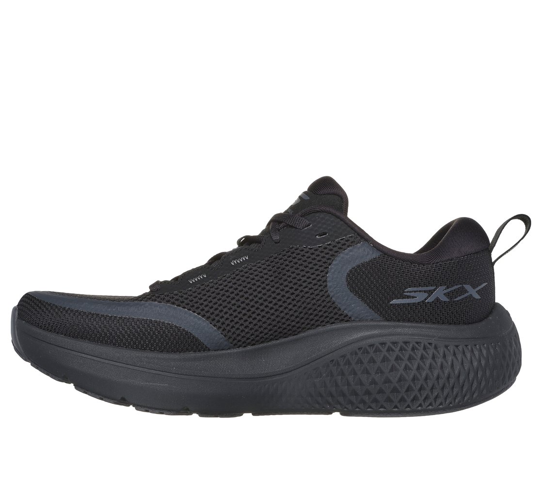 GO RUN SUPERSONIC MAX, BBLACK Footwear Left View