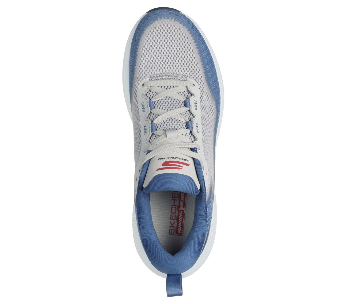 GO RUN SUPERSONIC MAX,  Footwear Top View