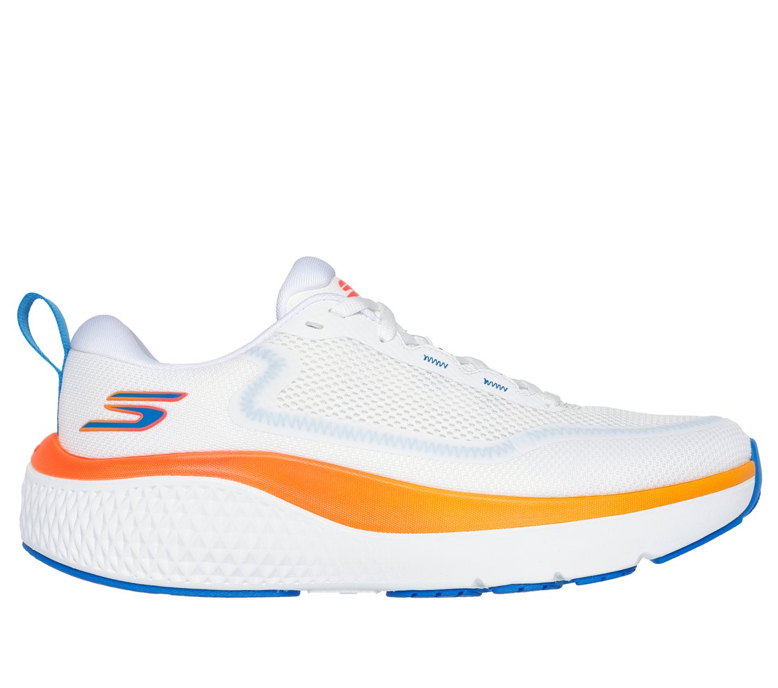 GO RUN SUPERSONIC MAX, WHITE/MULTI Footwear Lateral View