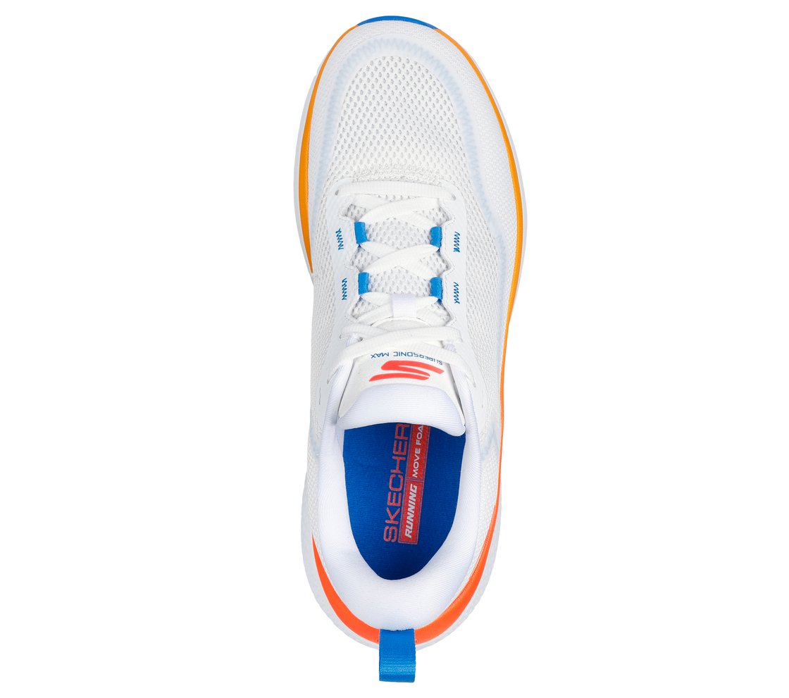 GO RUN SUPERSONIC MAX, WHITE/MULTI