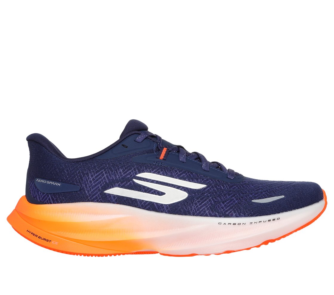 SKECHERS AERO SPARK, NVY/ORNG