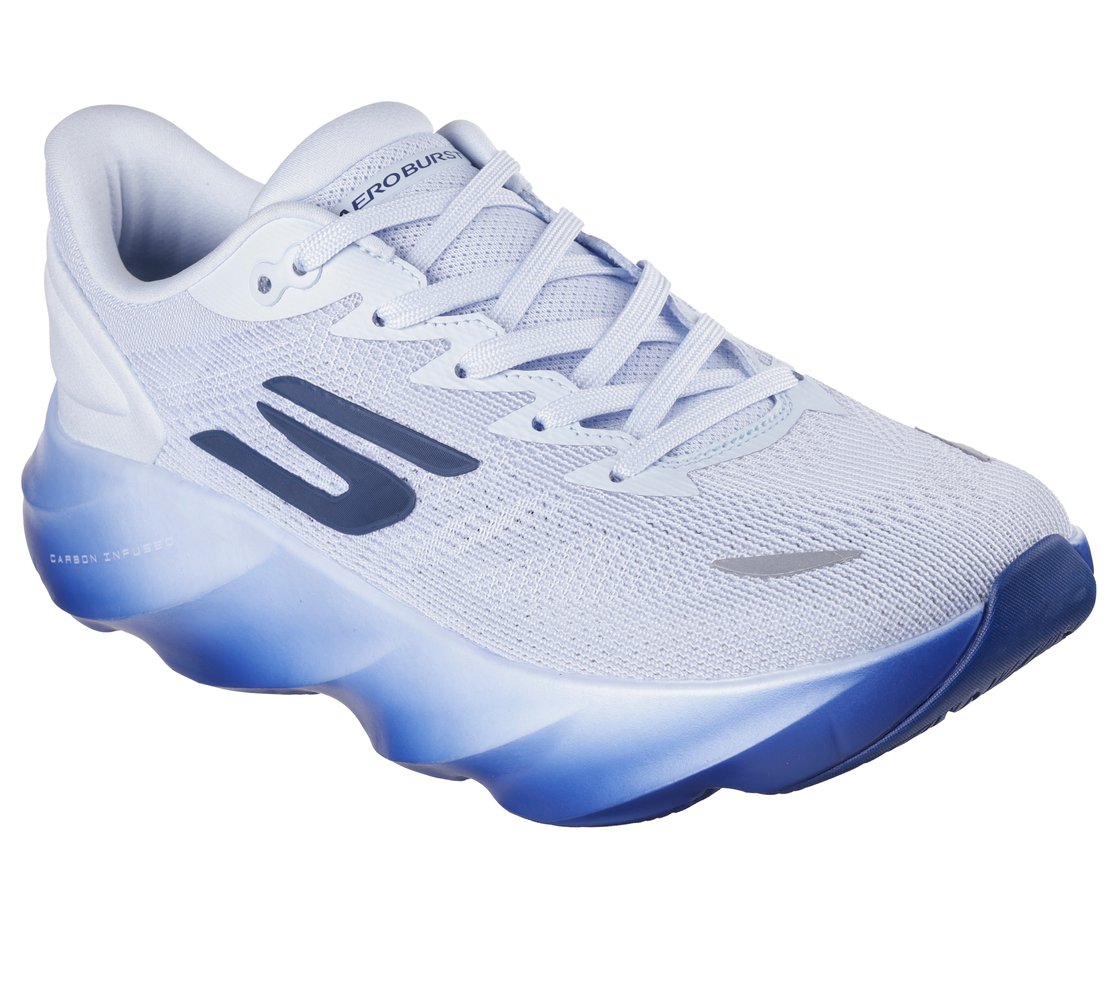 SKECHERS AERO BURST, LT.BLUE Footwear Right View