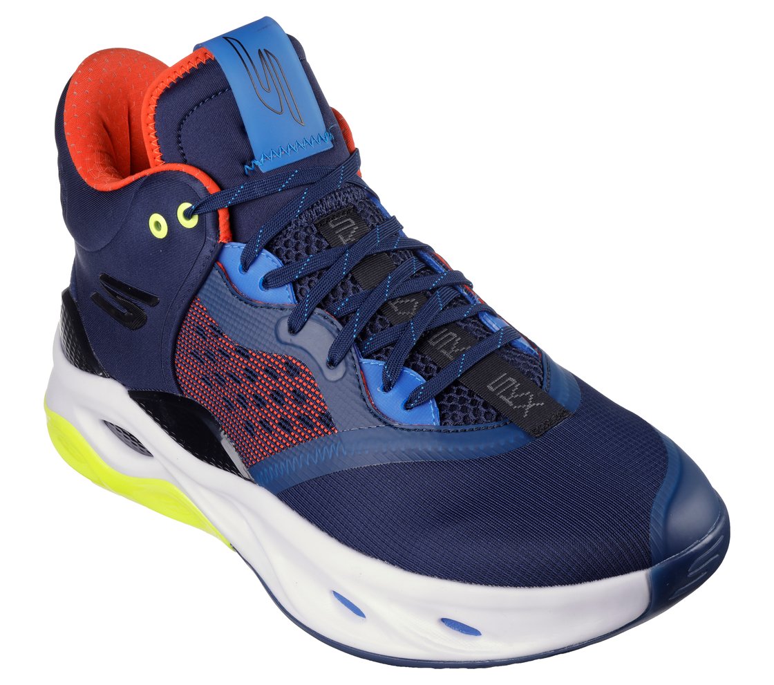 SKX FLOAT-Basketball, NAVY/MULTI Footwear Right View