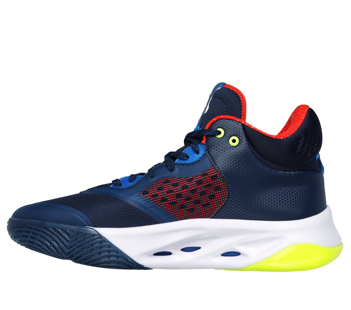 SKX FLOAT-Basketball, NAVY/MULTI Footwear Left View