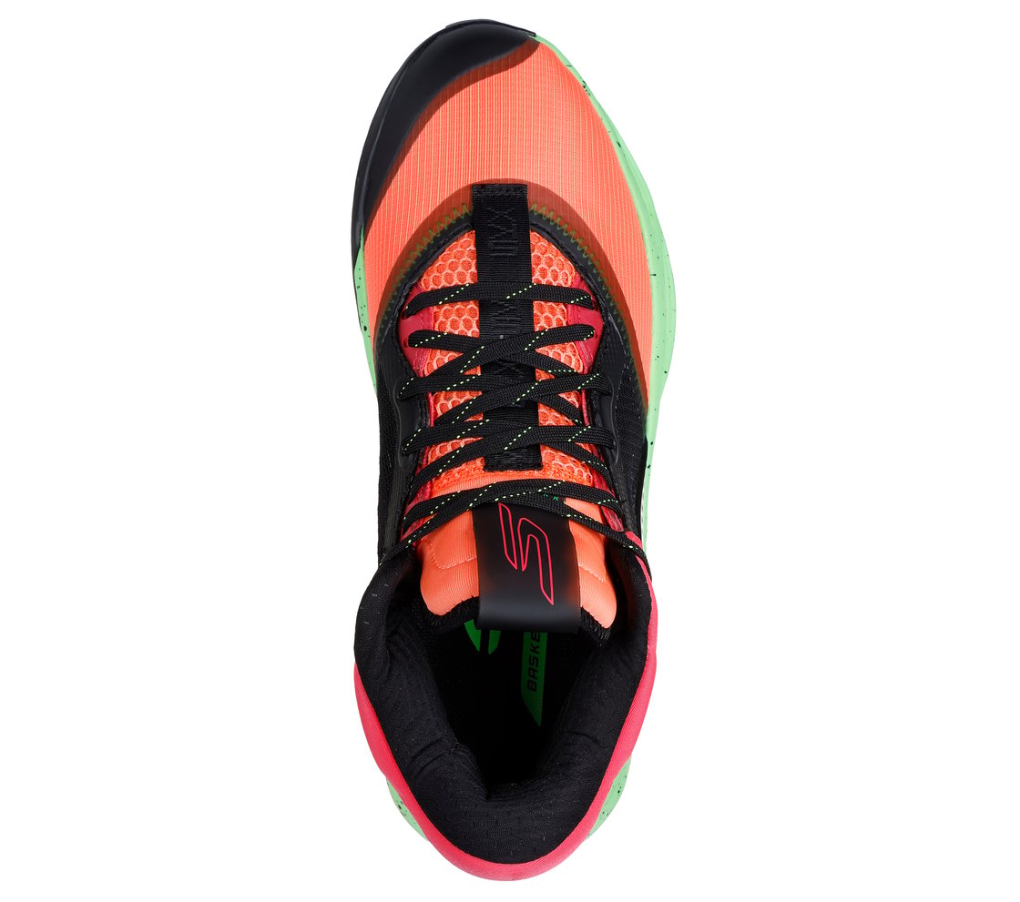 SKX FLOAT-Basketball, PINK/MULTI Footwear Top View