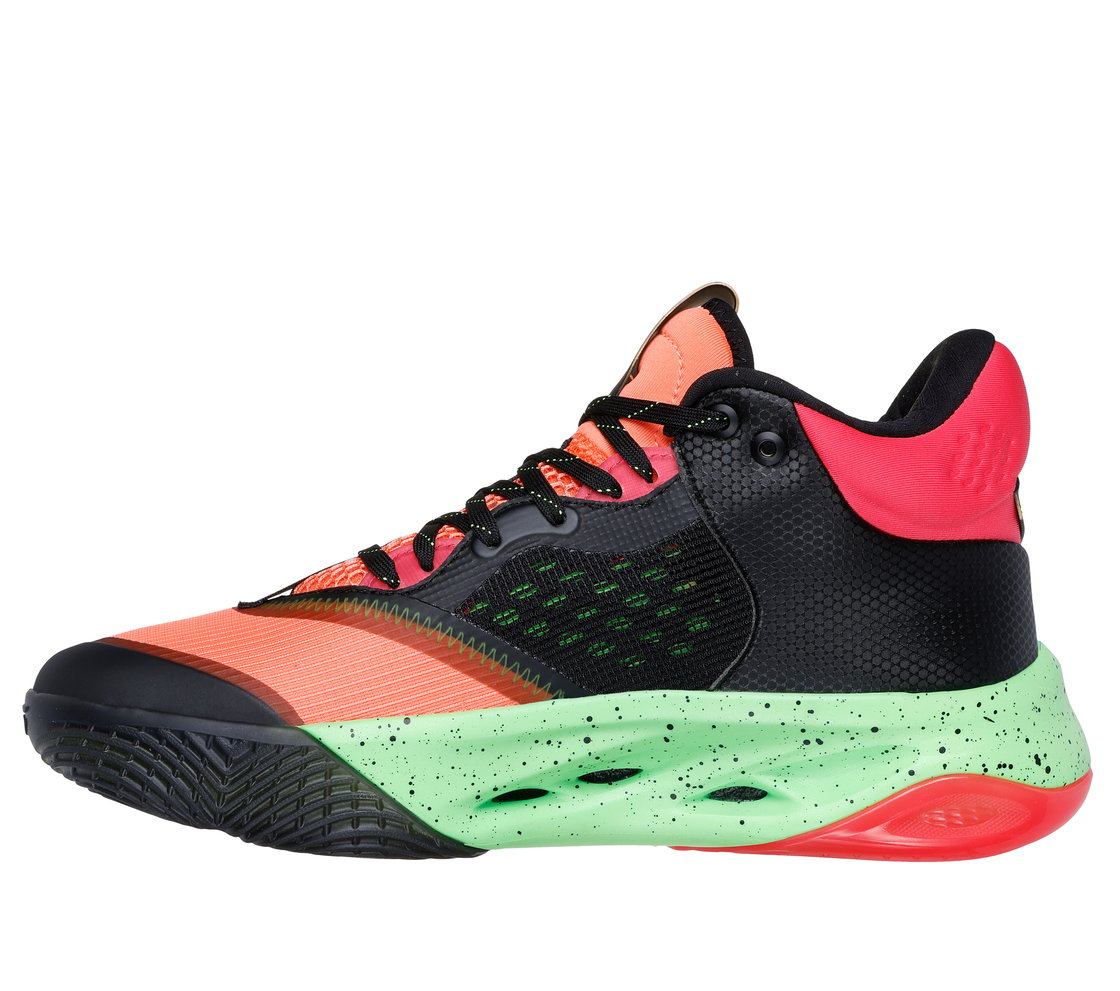 SKX FLOAT-Basketball, PINK/MULTI Footwear Left View