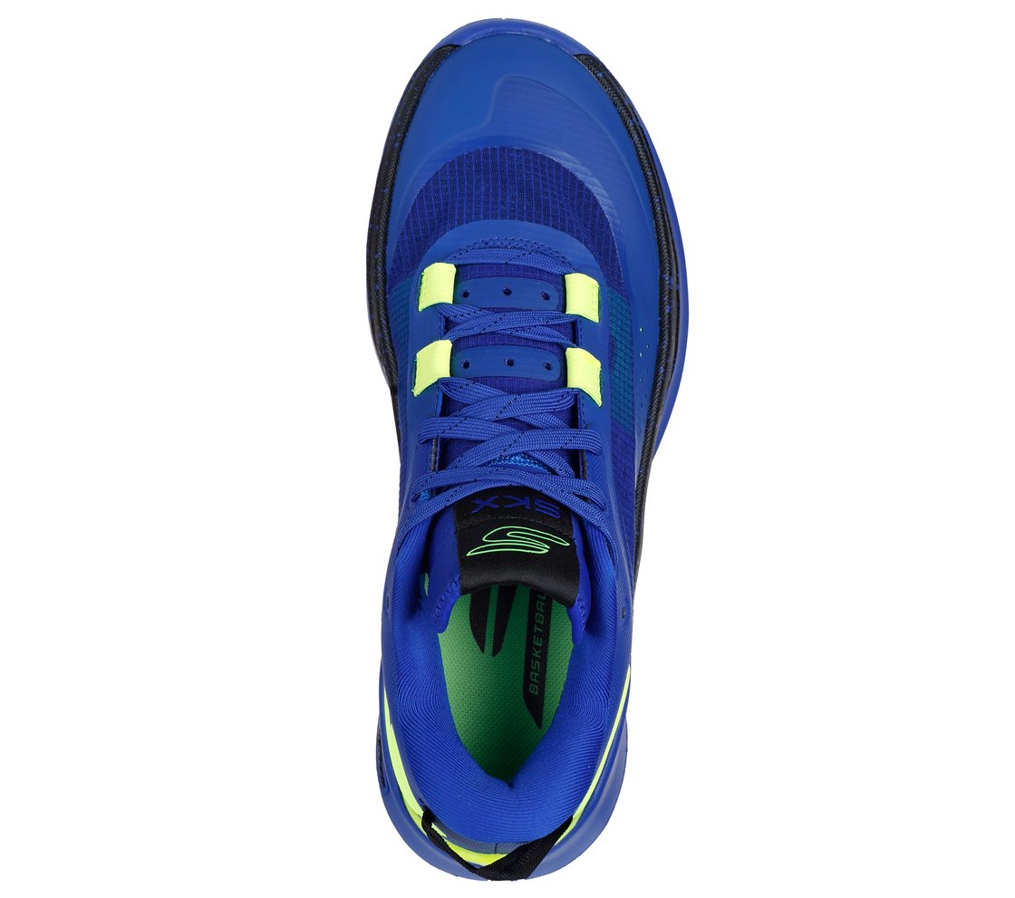 SKX RESAGRIP- Basketball, BLUE/BLACK Footwear Top View