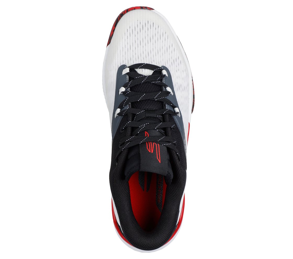 SKX NEXUS, WHITE/BLACK/RED Footwear Top View