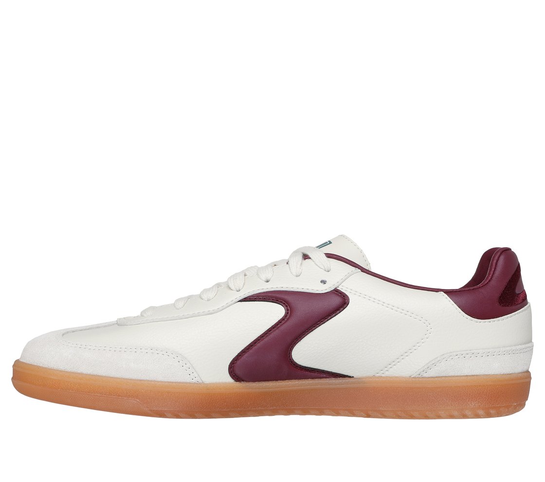 HOTSHOT - PYKE, NATURAL/BURGUNDY Footwear Left View