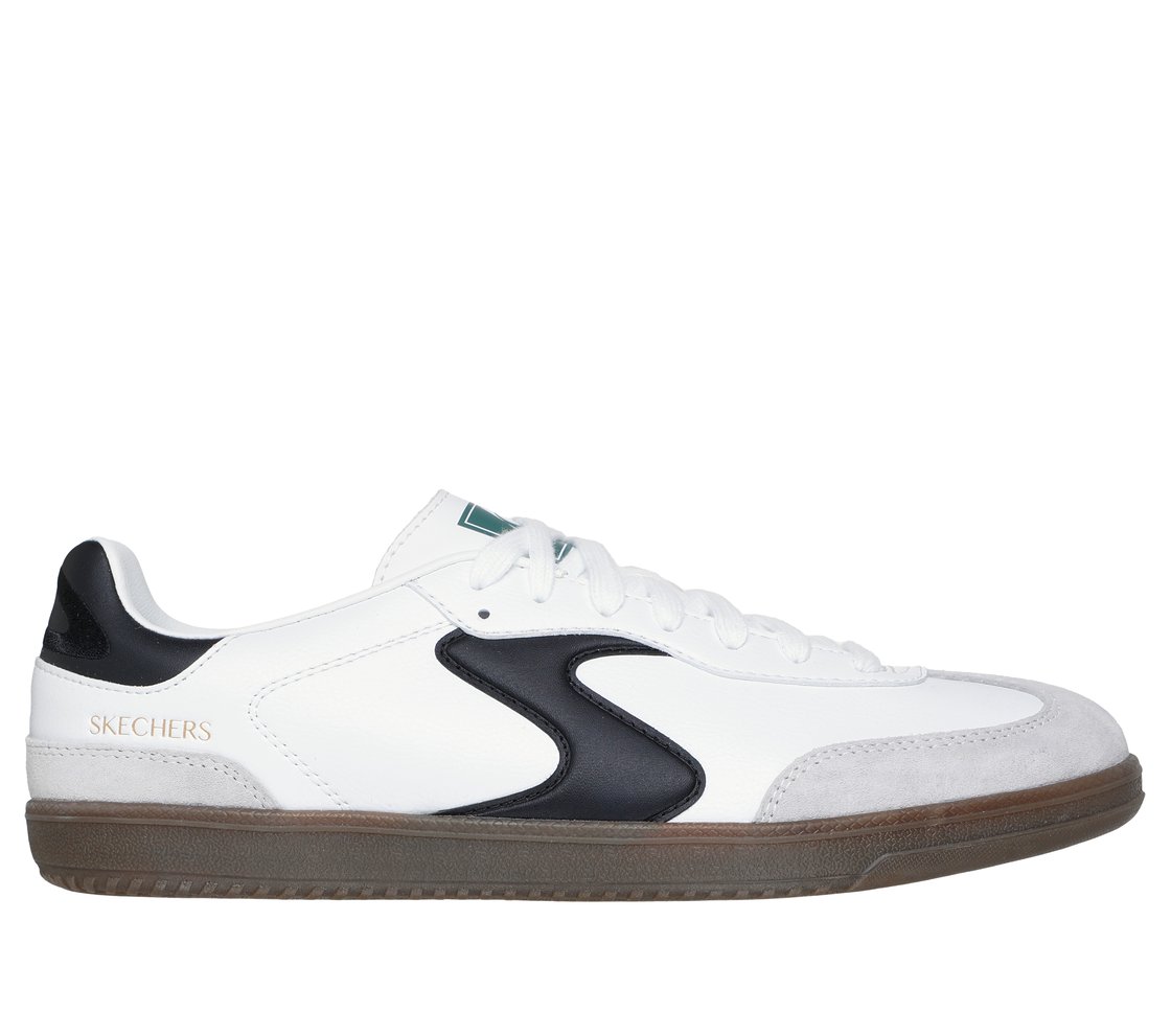 HOTSHOT - PYKE, WHITE BLACK Footwear Lateral View