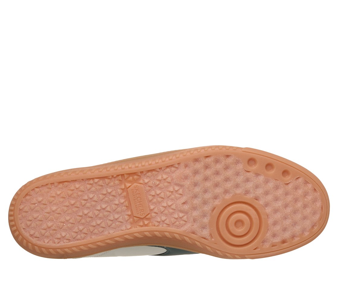 HOTSHOT - RELEGATE, LT.GRAY/BLUE Footwear Bottom View