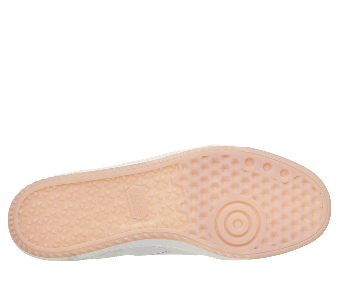 HOTSHOT - KAYDE, NATURAL/BURGUNDY Footwear Bottom View