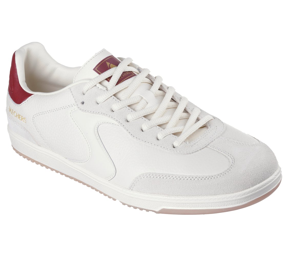HOTSHOT - KAYDE, NATURAL/BURGUNDY Footwear Right View