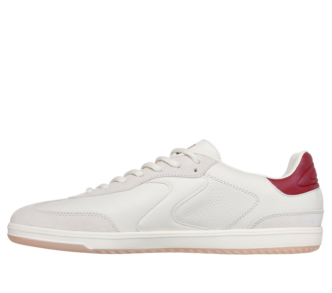 HOTSHOT - KAYDE, NATURAL/BURGUNDY Footwear Left View