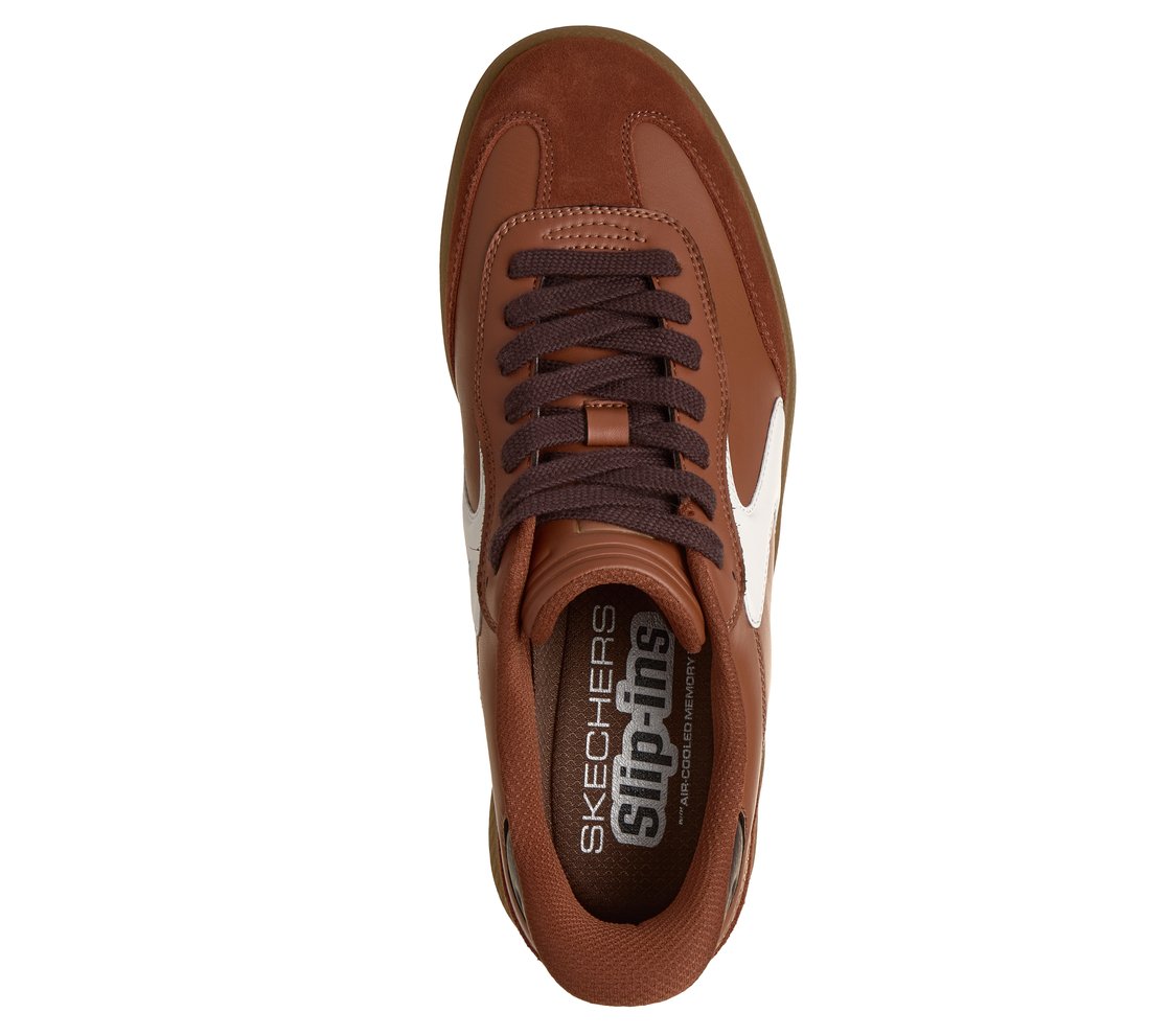 HOTSHOT HI, BROWN Footwear Top View