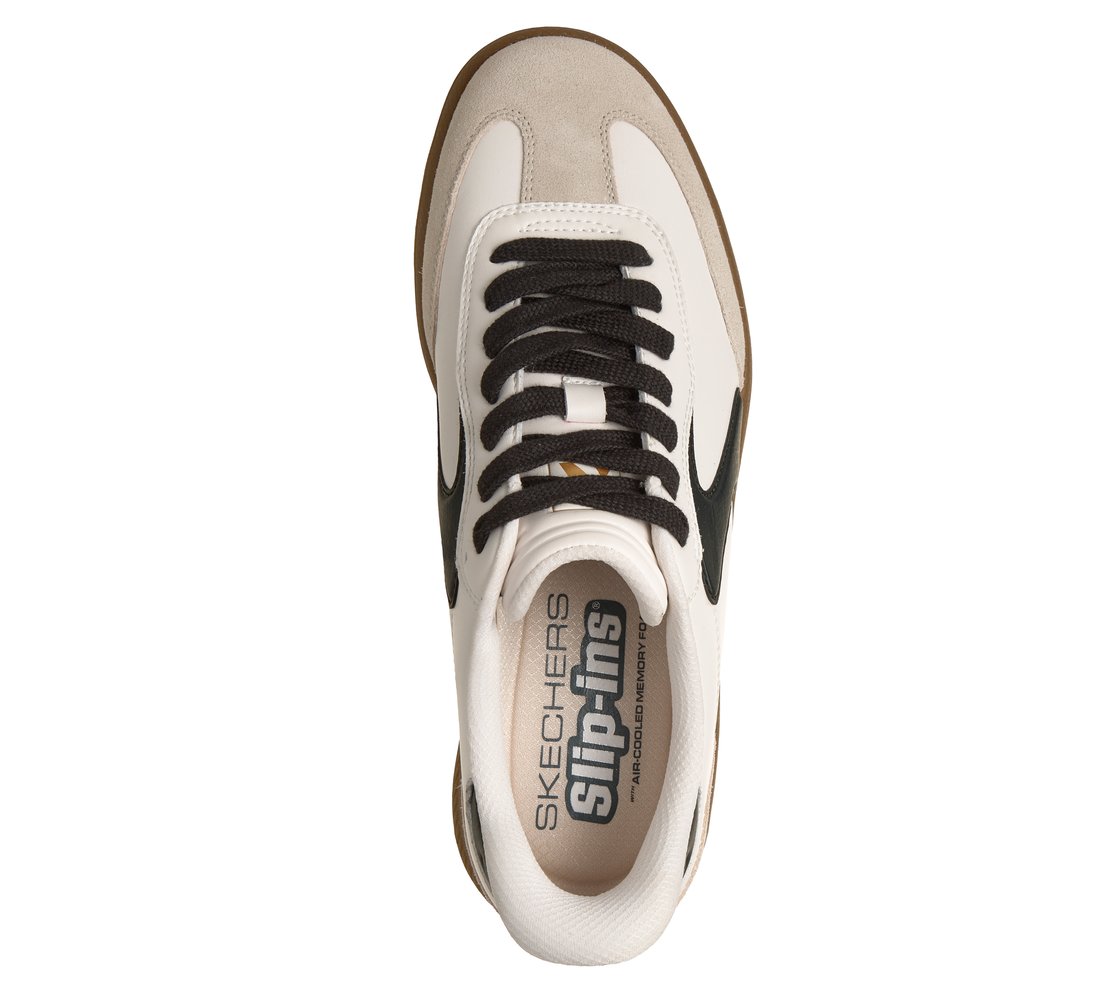 HOTSHOT HI, WHITE BLACK Footwear Top View
