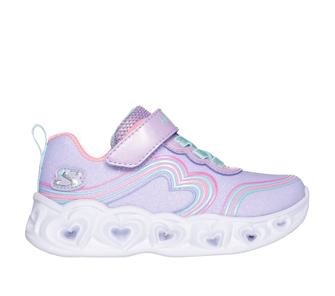 HEART LIGHTS - RETRO HEARTS,  Footwear Lateral View
