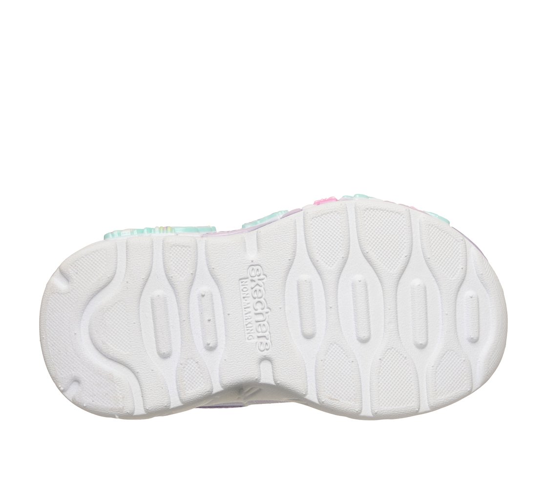 LIL BUTTERFLY BLISS, LAVENDER/MULTI Footwear Bottom View