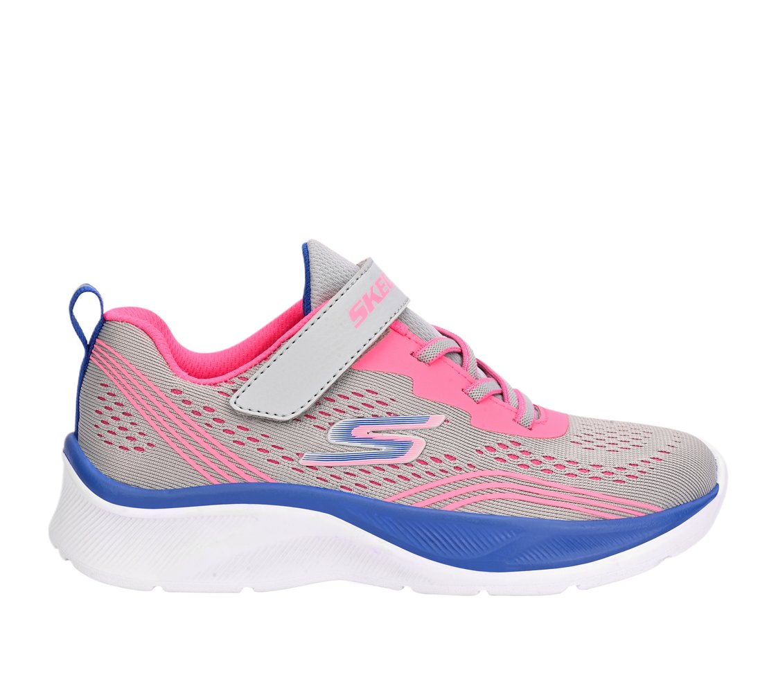 SKECHERS ELITE SPORT, CHARCOAL / MULTI Footwear Lateral View