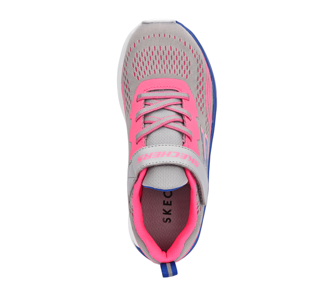 SKECHERS ELITE SPORT, CHARCOAL / MULTI Footwear Top View