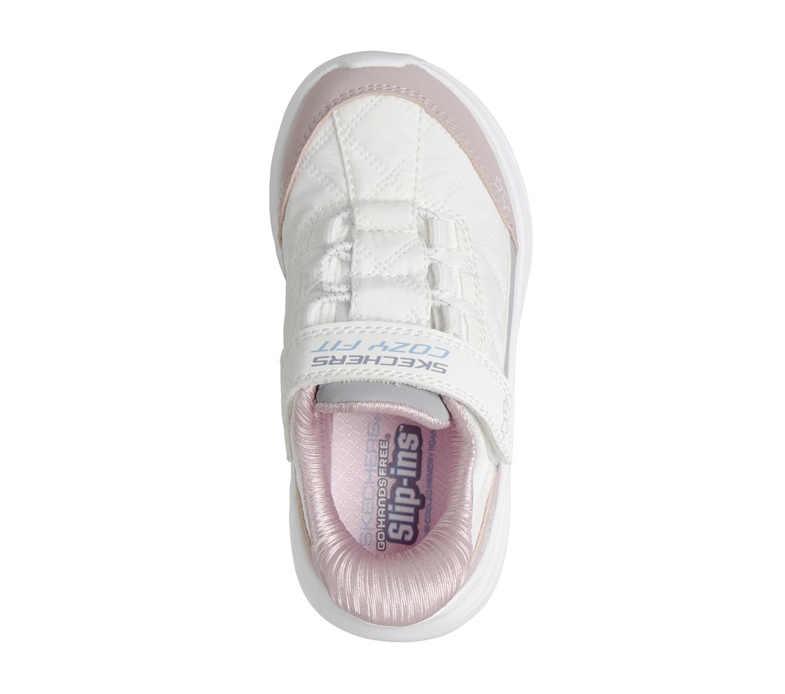 COMFY SPRINTS, WHITE/LAVENDER