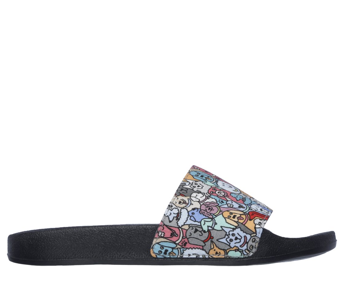 POP UPS-WOOF ABOUT, MULTI Footwear Lateral View