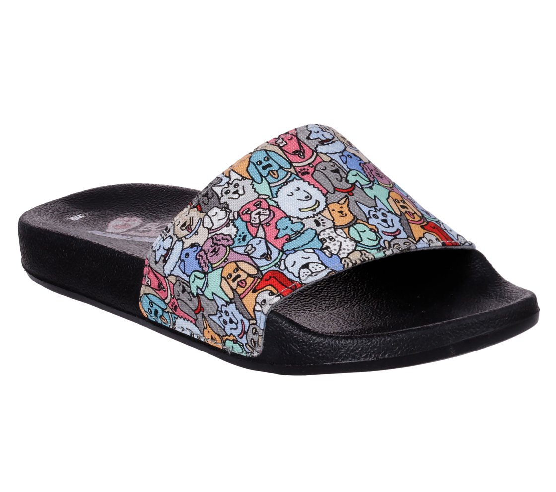 POP UPS-WOOF ABOUT, MULTI Footwear Right View