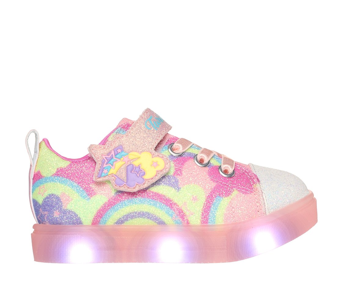 TWINKLE TOES: TWINKLE SPARKS ICE 2.0 - SHIMMERING, CORAL MULTI TRIM Footwear Right View