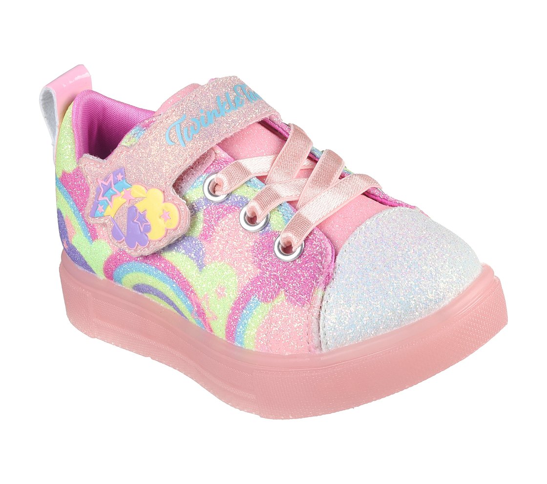 TWINKLE TOES: TWINKLE SPARKS ICE 2.0 - SHIMMERING, CORAL MULTI TRIM Footwear Right View
