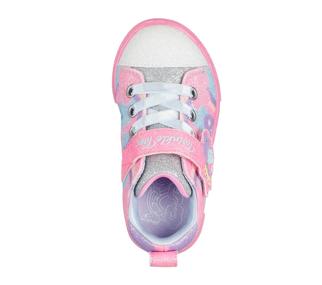TWINKLE SPARKS ICE 2.0 - SHIM, PINK/MULTI Footwear Top View