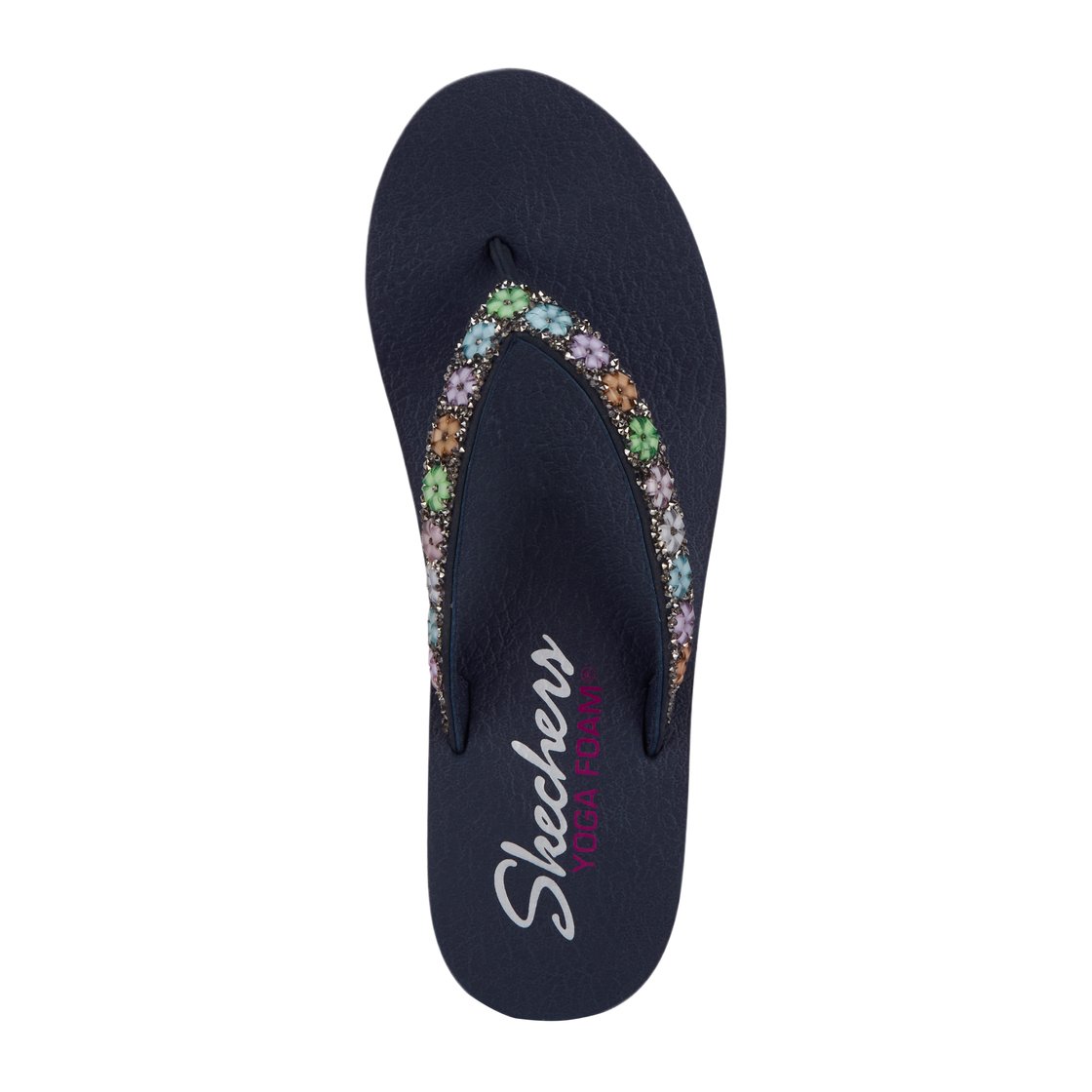 MEDITATION, NAVY/MULTI Footwear Top View