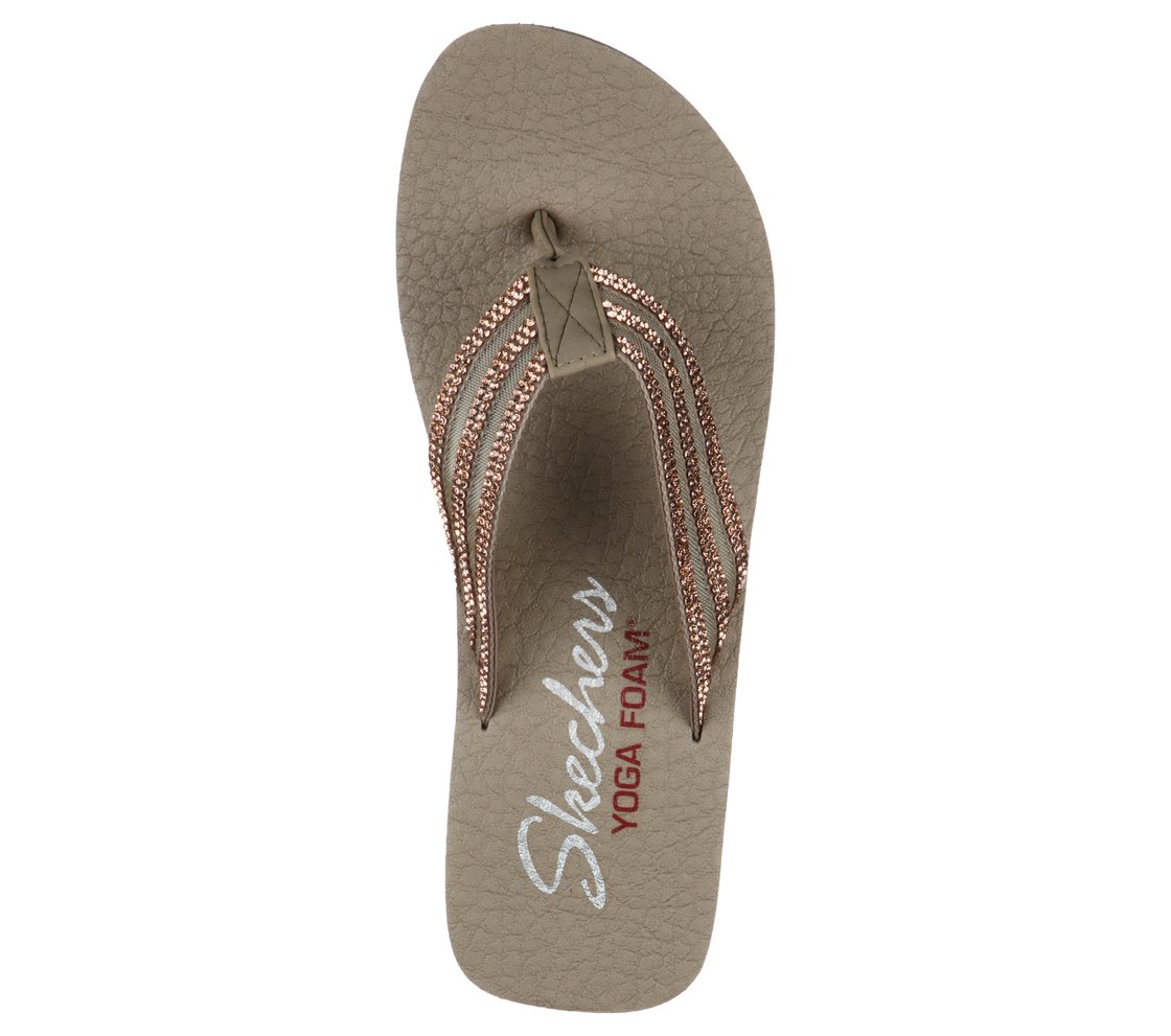 VINYASA - SUGAR PIE, TTAUPE Footwear Top View
