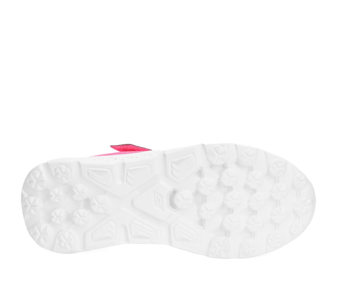 GO RUN 400, NEON PINK/TURQUOISE Footwear Bottom View