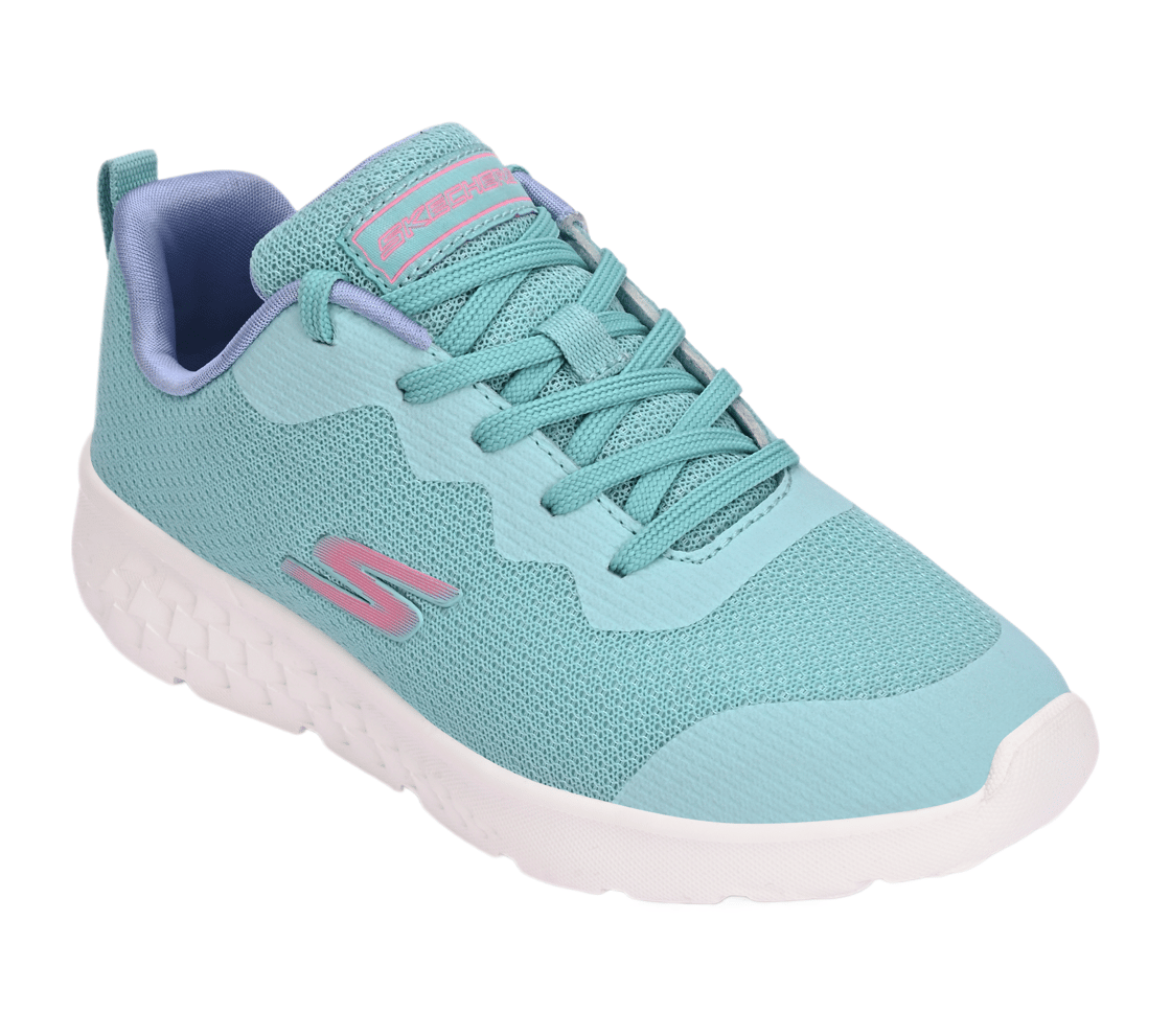 GO RUN 400, AQUA/PURPLE Footwear Right View