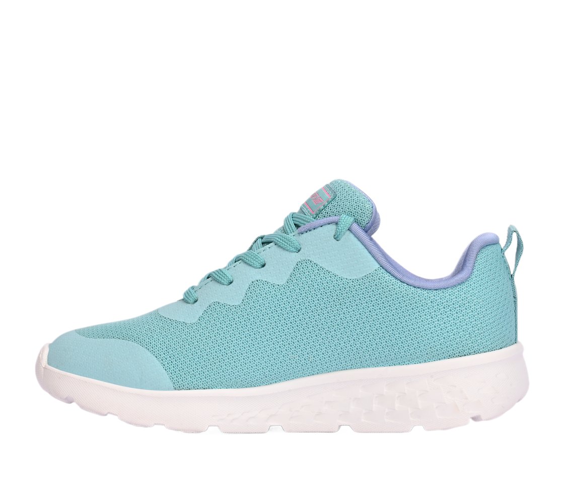 GO RUN 400, AQUA/PURPLE Footwear Left View