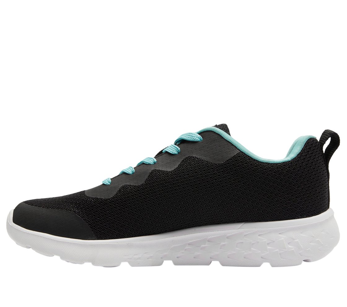 GO RUN 400, BLACK/TURQUOISE Footwear Left View