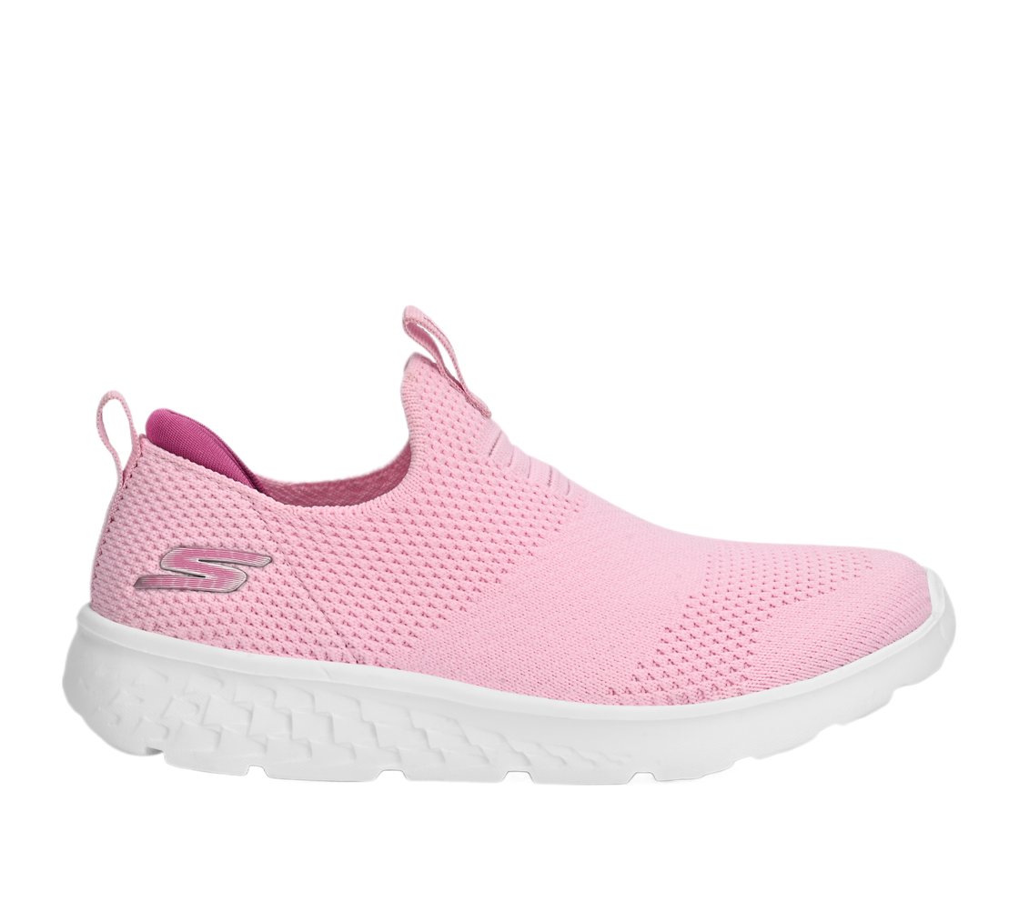 GO RUN 400, LIGHT PINK/HOT PINK Footwear Lateral View
