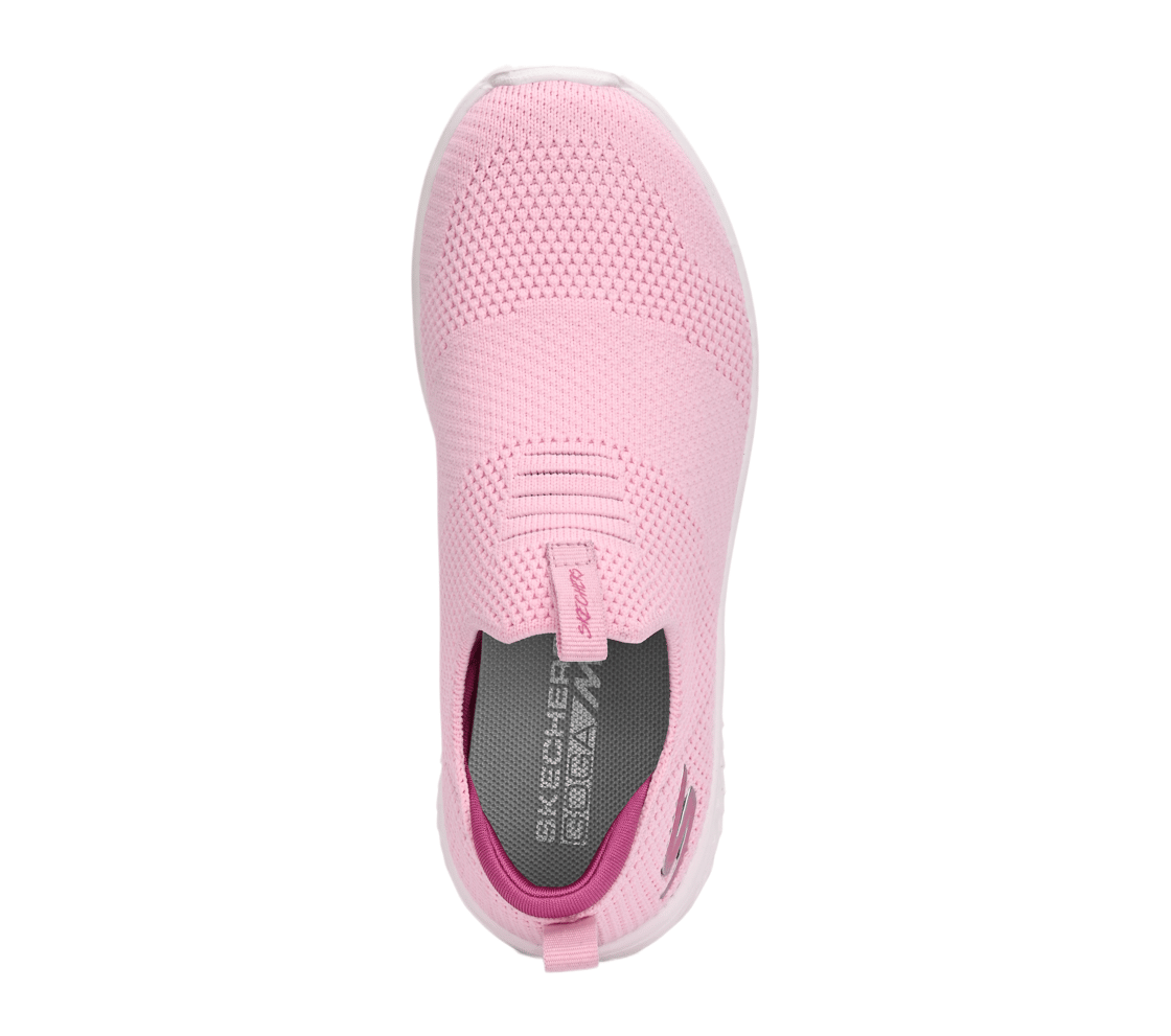 GO RUN 400, LIGHT PINK/HOT PINK Footwear Top View