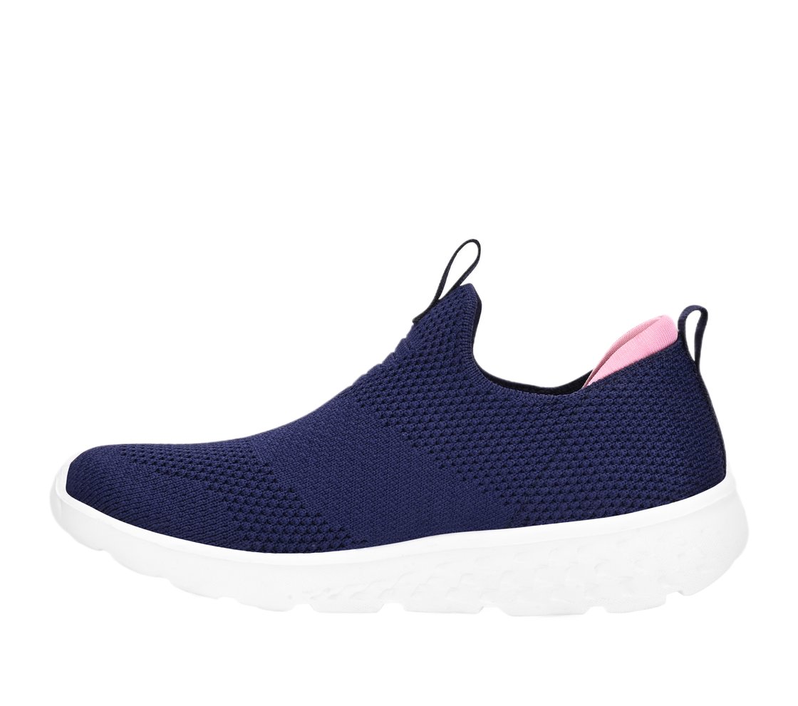 GO RUN 400, NAVY/PINK Footwear Left View